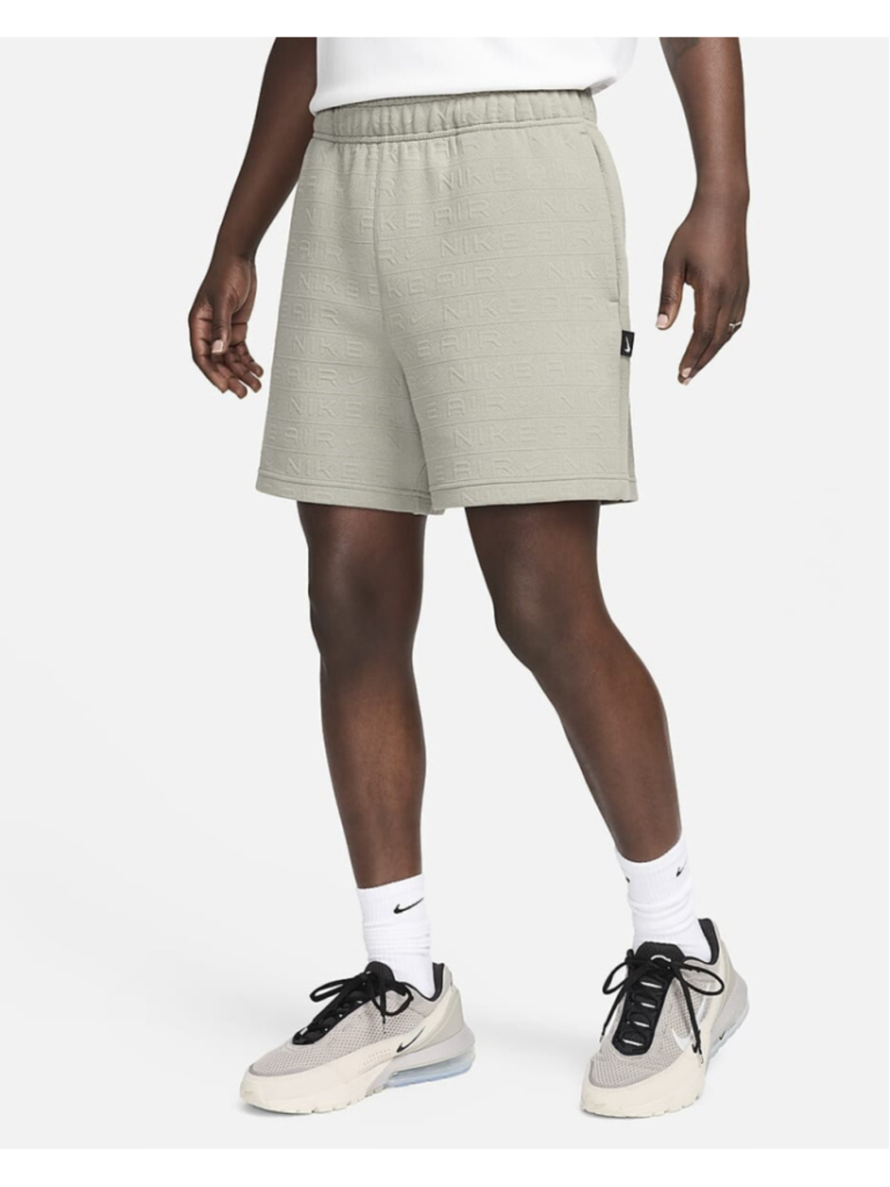 Nike Sportswear Air Lifestyle 'Dark Stucco' Shorts FN2159-053 Men's Size Small